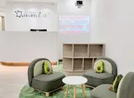 A dedicated section of the Life Young Health clinic, vibrantly decorated and tailored for the comfort and care of children, showcasing the clinic's commitment to pediatric healthcare.